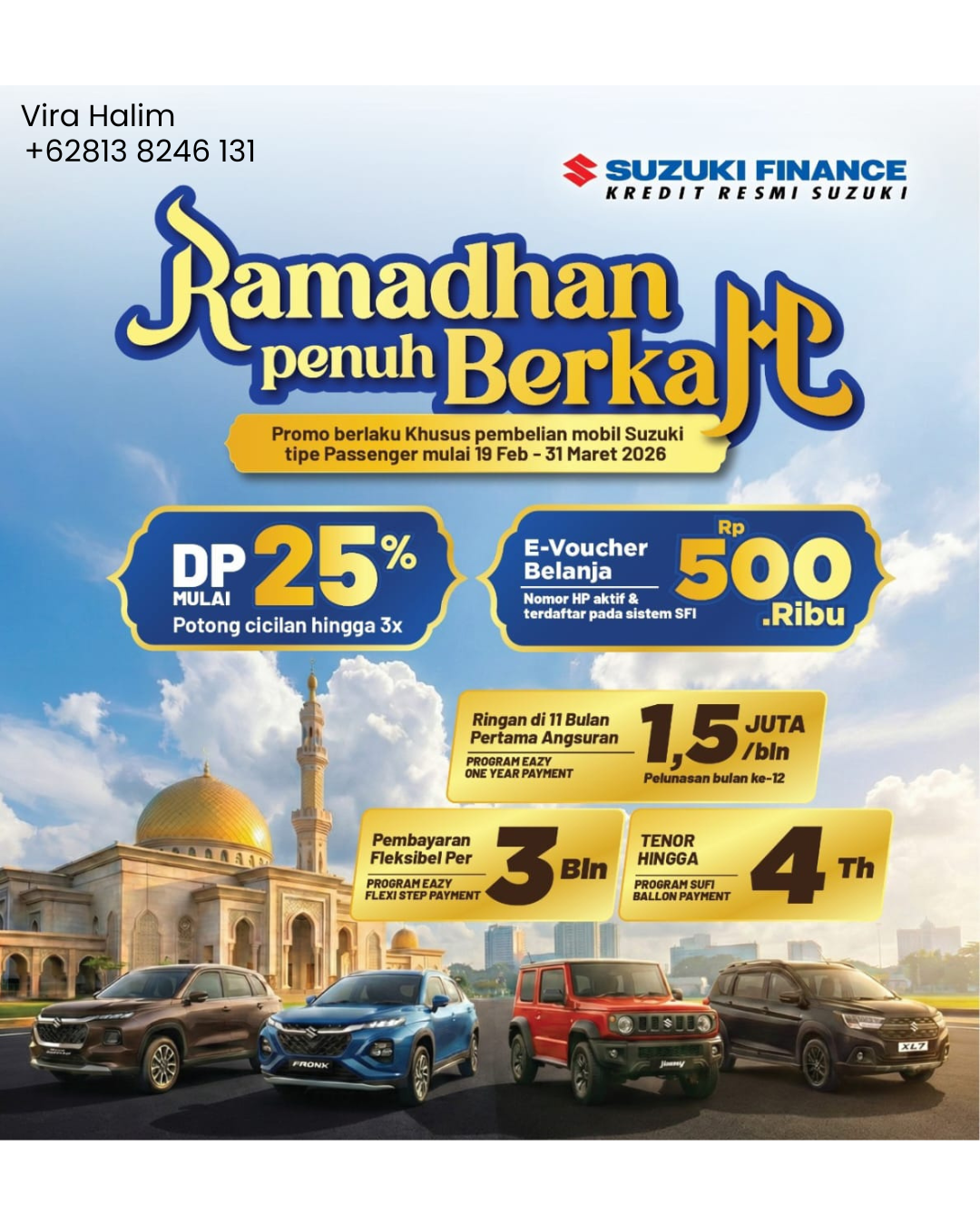 Suzuki Gading Serpong Suzuki Promo Lebaran Suzuki Gading Serpong 2026 Tangerang DP Diskon